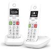Gigaset TELEFONO FIJO INALAMBRICO GIGASET E290 DUO BLANCO 300 NUMEROS - 42 TONOS