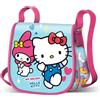 Karactermania, Borsa a Tracolla Muffin Mini Sanrio Unisex Kids, Blu Hello Kitty, One size