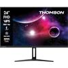Thomson Monitor 24 pollici Full HD Gaming, pannello IPS 180Hz, tempo di risposta 1 ms, Dual HDMI, Adaptive Sync, supporto VESA 75x75, nero, M24FG2Y14