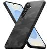 Ringke Onyx Compatibile con Cover Samsung Galaxy S25 Plus, Custodia Calza Perfettamente Antiscivolo Anti-Impronte Graffio Resistente Stile Militare Antiurto - Camo Black