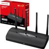 Mercusys TP-Link MR27BE Router WiFi 7 Dual-Band BE3600Mbps, Porte 2.5Gbps, 4 Antenne Ad Alto Guadagno, Canali 160MHz, MLO, Compatibile con EasyMesh, Sicurezza WPA3, Controllo da APP, non supporta xDSL