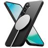 Ringke Onyx Magnetic Compatibile con Cover Samsung Galaxy S25 Plus, Compatibile con Accessori Magnetici, Antiscivolo Antiurto Perfetta Custodia - Black