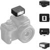 ULANZI SL01 Mini flash per fotocamere, Potenza GN8(1/8~1/1), 6500K, 375 Flash a Piena Potenza,200lux@0.3m, flash macchina fotografica compatibile con fotocamere Nikon, Sony, Fujifilm, Panasonic