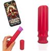 Tirimbeles Applicatore per Coppetta Mestruale. Applicatore per Disco Mestruale, Stantuffo per Posizionare Coppette Mestruali, Compatibile con la Maggior Parte dei Modelli, Ideale per Principianti