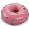 Karlie Doggy Donut, giocattolo per cani, in lattice, rosa, 12 x 12 x 5 cm
