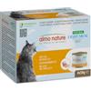 almo nature HFC Natural Light Meal - Petto di Pollo - Cibo Umido per Gatti Adulti - 4 lattine da 50g