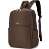 SPAHER Zaino da Viaggio Aereo Bagaglio a Mano 40x30x15 British Airways Iberia Zaino Scuola Zaino Porta PC 14 Pollici Cabin Bag Impermeabile Zaino Lavoro Università Cabina Travel Backpack Marrone