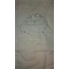 Corredocasa Tovaglia da Tavola Bianca Senza Tovaglioli Elegante Ricamata Rettangolare Classica Misto Lino Perfetta per Qualsiasi Occasione Misura 6 Posti Intaglio