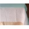 Corredocasa Tovaglia da Tavola Bianca 12 Posti Senza Tovaglioli Elegante Ricamata Rettangolare Classica Puro Lino Perfetta per Qualsiasi Occasione Misura 180x270 cm (Sfilato Siciliano) 12 Posti
