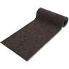 Casatessile Tappeto passatoia corsia Cucina Ingresso Oscar Largo 50 cm. Materiale Antisfilo e Fondo in Gomma Antiscivolo - Marrone, 180 cm.