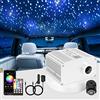 CHINLY Bluetooth 10W RGBW Twinkle LED in fibra ottica Star Plafoniere Kit APP/telecomando misto 550 pezzi * 0,75 mm * 4 m fibra ottica per casa/auto