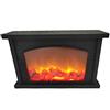 Mrisata Lanterne per Caminetto Decorative, Piccolo Caminetto Finto, Lampada da Fuoco a LED Effetto Fiamma, Lanterna a LED per Caminetto Portatile Senza Fiamma, Decorazione Natalizia,