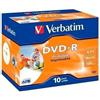 Verbatim DVD-R Verbatim 4,7 GB 16x 10 Unità [10 Unità]