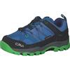 CMP Kids Rigel Low Trekking Shoes Wp, Scarpe da trekking Unisex - Bambini e ragazzi, B Blue Acqua, 33 EU