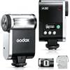 Godox iA32 - Flash per fotocamera iA32, modalità auto/manuale da -7° a 90° regolazione mini flash