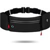 Tomalithic Marsupio Sportivo Running - Marsupio Corsa Sportivo Impermeabile, Marsupio Running con Supporto per Cintura Idrica E Strisce Riflettenti, per Corsa, Fitness, Escursioni(Bottiglie Non Incluse)