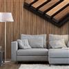 Eternal Parquet Pannello Acustico Feltro e fibra di legno Lamelli millerighe ROVERE ANTICO 120x34x1,5