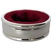 your castle Anello antigoccia, diametro 4 cm, larghezza 1,5 cm, placcato argento, per bottiglie di vino, bottiglie