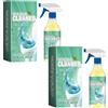 Generic Detergente per WC Total, igienico, fresco, altamente concentrato, detergente per WC in acido ossalico, contro calcare e sporco, flacone spray, 100 ml, spray detergente formula (2 pezzi, 7,6 x 5,8 x 12