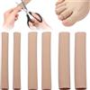Samamoca Tubolare Per Dita Piedi，Taglia S/M/L，Protezione Tubolare Dita Piedi，6 Pezzi Tubo Proteggi Dita，Protezione Dita Piedi Silicone，Copridita Piedi Silicone，Salva Dita Piedi，Tubo Proteggi Dita