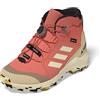 adidas Terrex Mid Gore-Tex Hiking Shoes, Scarpe da Trekking, Coral Fusion/White/Core Black, 34 EU