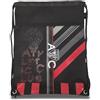 CYPBRANDS CyP Brands-Club Atletico, Zaino, Sacca, Borse, Attività extrascolastiche, Calcio, Colore Nero, Prodotto Ufficiale