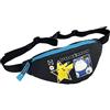 CYPBRANDS Marchi CyP- Pokémon- Marsupio, Geo, Borsa a tracolla, Colore nero, Unisex, Prodotto ufficiale