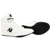 Gorilla Wear High Tops Black Black - Scarpe da Bodybuilding e Fitness per Uomo e Donna, Bianco, 36 EU