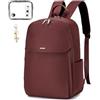 SPAHER Zaino da Viaggio Aereo Bagaglio a Mano 40x30x15 British Airways Iberia Zaino Scuola Zaino Porta PC 14 Pollici Cabin Bag Impermeabile Zaino Lavoro Università Cabina Travel Backpack Rosso