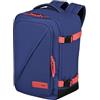 American Tourister Take2Cabin - Borsa da cabina Ryanair 25 x 20 x 40 cm, 24 L, 0,50 kg, Bagaglio a mano, Zaino per aereo S Underseater, Viola/Rosa (Dusk Purple/Sunset Coral)