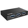 D-Link DUB-1340 Hub con 4 Porte USB 3.0, Velocità di Trasferimento fino a 4.8 Gbps, Design Moderno, Nero