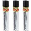 PENTEL Set di 3 astucci da 12 mine HI-POLIMER SUPER 0,5 mm 4H
