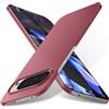 Bastmei Cover per Google Pixel 9 Pro/Google Pixel 9,Ultraleggero Ultrasottile Antiscivolo Antigraffio Protezione Della Telecamera, PC Rigido Smerigliato Cover per Google Pixel 9/9 Pro 2024(Vino Rosso)