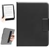 HoYiXi Universale La Custodia per eReader da 6,8,7, Compatibile con Kindle Paperwhite, Colorsoft, Kobo, PocketBook, Tolino e Sony. corda a mano elastica Case per 6-7eReader,Nero