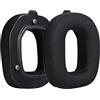 MMOBIEL Cuscinetti di Ricambio per Logitech G Astro A50 Gen 4/Gen 5 & Astro A50X | Cuscinetti Auricolari - Cuffie - Mesh Fabric Cuscinetti Cuffie - Padiglioni Cuffie - Nero - Di MMOBIEL