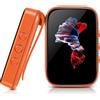 QNGEE Lettore Mp3 con Bluetooth, lettore musicale portatile Mp3 Mp4 con radio FM Registrazione vocale E-Book Calendario Sveglia Clip Lettore Mp3 con memoria da 32 GB per lo sport