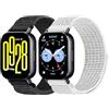 TumCez 22mm Cinturino Compatibile con Xiaomi Redmi Watch 5 Active/Redmi Watch 5 Lite/Xiaomi Watch S3/Garmin Venu 3/Venu 2/Vivoactive 4/Amazfit Bip 5/Amazfit Balance/GTR 4 Cinturino per Donna Uomo