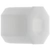 cyclingcolors Tappo terminale per tubo tapparella ottagonale, uscita in plastica per finestra, per tubo ottagonale da 40 mm, uscita esagonale da 18 mm