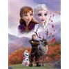 BrandMac Disney Frozen ELSA Anna - Coperta in pile, 130 x 170 cm