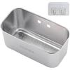 Scolapasta in acciaio inox per lavello da cucina,prezzo basso Scolapasta in acciaio inox per lavello da cucina acquisti