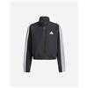 Adidas 3stripes Jr - Felpa - Nero