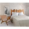 Linder Plaid Vercors, colore ecru in 130 x 180 cm