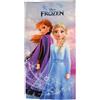 Disney Asciugamano in poliestere Frozen Tessuto Leggermente Assorbente, Design Elsa e Anna per Bambini