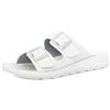 inblu Ciabatte Mare Donna Doppia Fascia con Fibbia Regolabile, 35/41, Sandali, Bianco, 40 EU