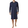 Verano Camicia da notte da uomo a maniche lunghe, colore blu zaffiro, Blu zaffiro, XXL