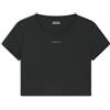 Freddy T-shirt cropped in tessuto tecnico