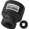 DAKCOS ASIN DAKCOS 30mm Chiave Bussola da 1/2, Bussola a 12 Punte,CR-MO