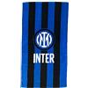 Inter Telo Mare in Spugna, 90X170, Logo Inter, 100% Cotone, Prodotto ufficiale, Grafica Nerazzurra