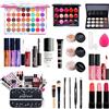 MKNZOME Kit per Trucco Completo, 27 Pezzi Cosmetico Valigetta per Principianti con Ombretti Correttore Rossetto Lucidalabbra Fard ecc - Sorpresa Regalo Trousse di Trucchi, per l'uso quotidiano e viaggio#5