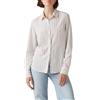 Levi's New Classic Fit BW Shirt Camicia Button-Down, MIA Stripe Egret, XS Donna
